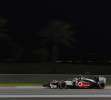El McLaren de Pérez rodando en Abu Dhabi