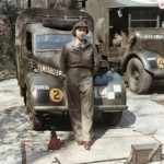 La Reina Isabel durante su servicio en la Segunda Guerra Mundial