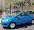 Ford Fiesta EcoBoost 1.0 litros en azul