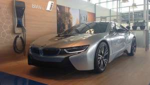 Maqueta del BMW i8