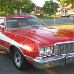 El Ford Gran Torino 1975 que utilizaban los agentes Starsky y Hutch