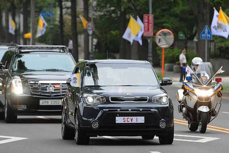 kia Soul Papa Francisco