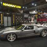 Espectacular Ford GT en el stand de Magnaflow