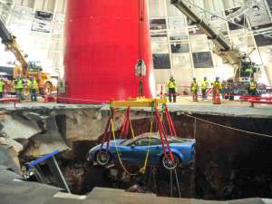 Corvette ZR1 Sinkhole restaurado