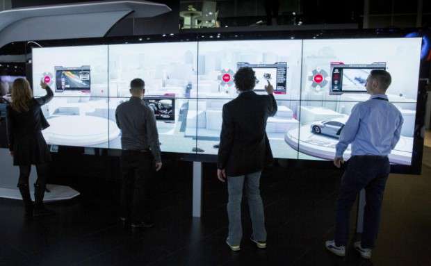Mural interactivo Audi Auto Show LA