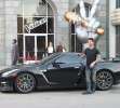 Adam Levine y el poderoso GT-R