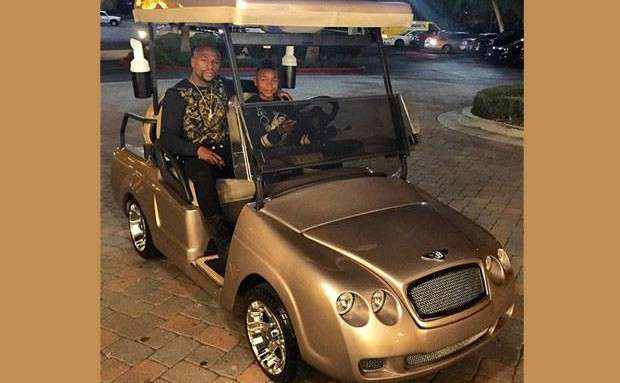 Bentley golf car