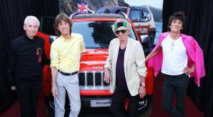 Los Rolling Stones y el Jeep Renegade