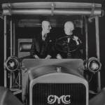 Max Grabowsky (izq.) fundador de Rapid Motor Vehicle