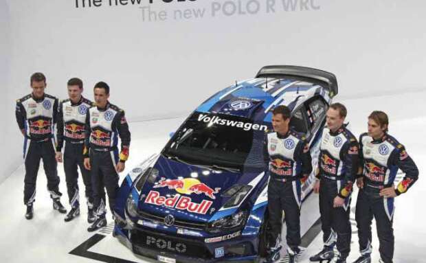 VW Polo R WRC Rally Monte Carlo