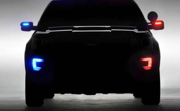 Teaser Ford Police Interceptor previo Auto Show Chicago