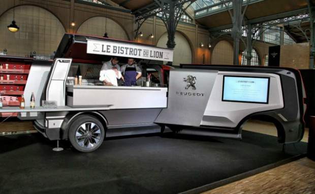 Peugeot Design Lab foodtruck Le Bistrot du Lion-M