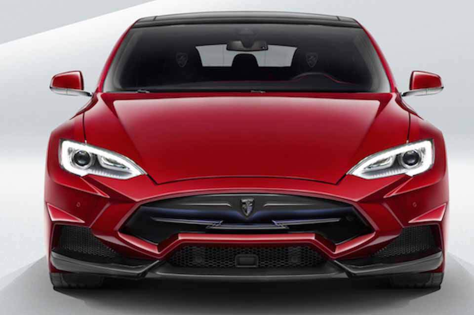 Tesla Model S modificado