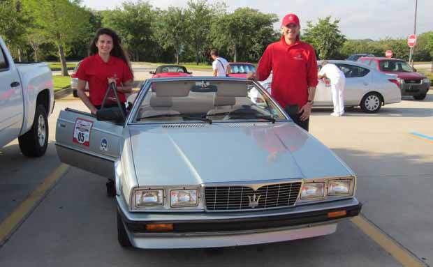 Los ganadores del Florida Car Marathon 2015: Giordano Mozzi y Arianna Mozzi