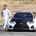 Justin Bell con el Lexus RF C GT Concept