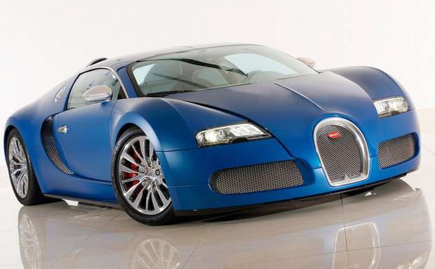 Bugatti Veyron Bleu Centenaire