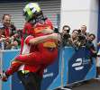 Lucas Di Grassi festeja en Malasia