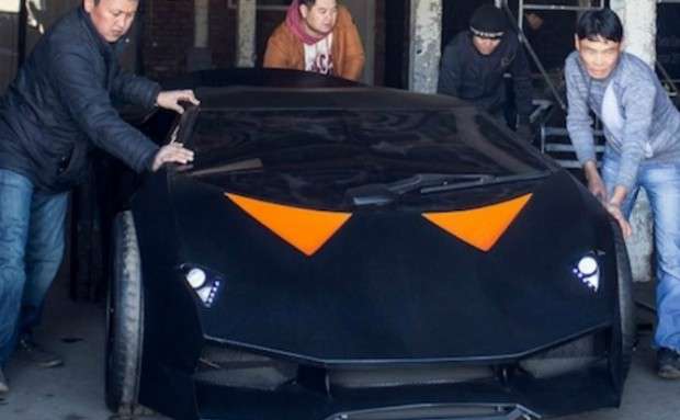 Volvo transformado en Lamborghini-M