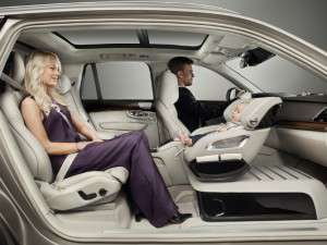 Volvo asiento frontal de bebé