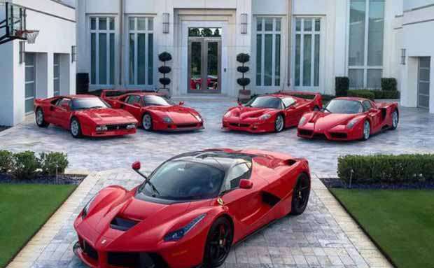 Ferraris de Ian Poulter