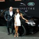 Harris y Bautista en el Range Rover