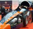 Debut mundial del Bloodhound Supersonic Car.
