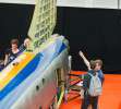 Debut mundial del Bloodhound Supersonic Car.