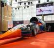 Debut mundial del Bloodhound Supersonic Car.