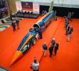 Debut mundial del Bloodhound Supersonic Car.