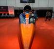 Debut mundial del Bloodhound Supersonic Car.
