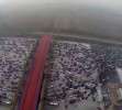 Embotellamiento de 50 carriles en China