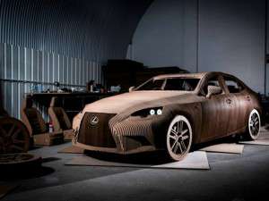 Lexus IS origami