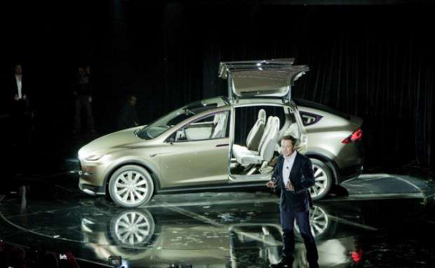 Tesla Model X debut