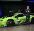 Stephan Winkelmann con un Gallardo de carreras
