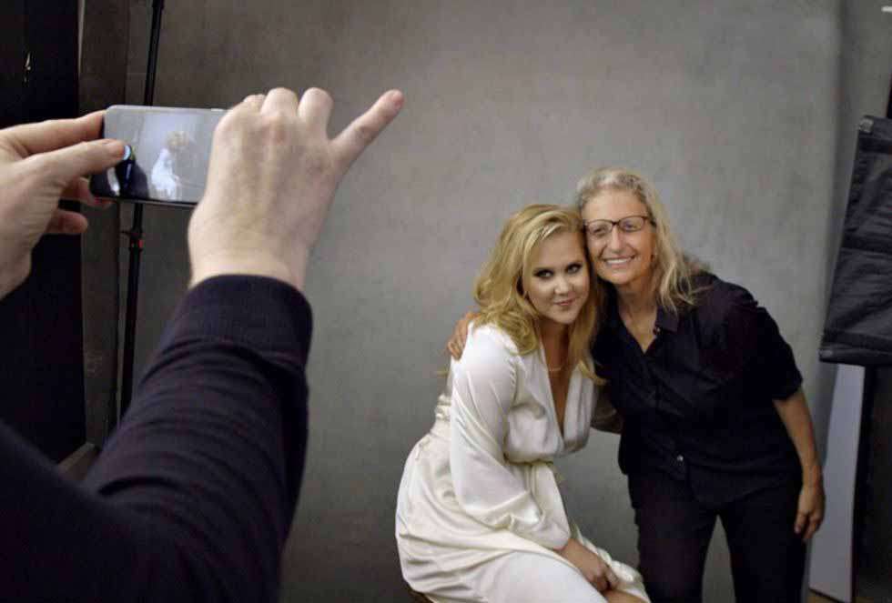 Amy Schumer y Annie Leibovitz