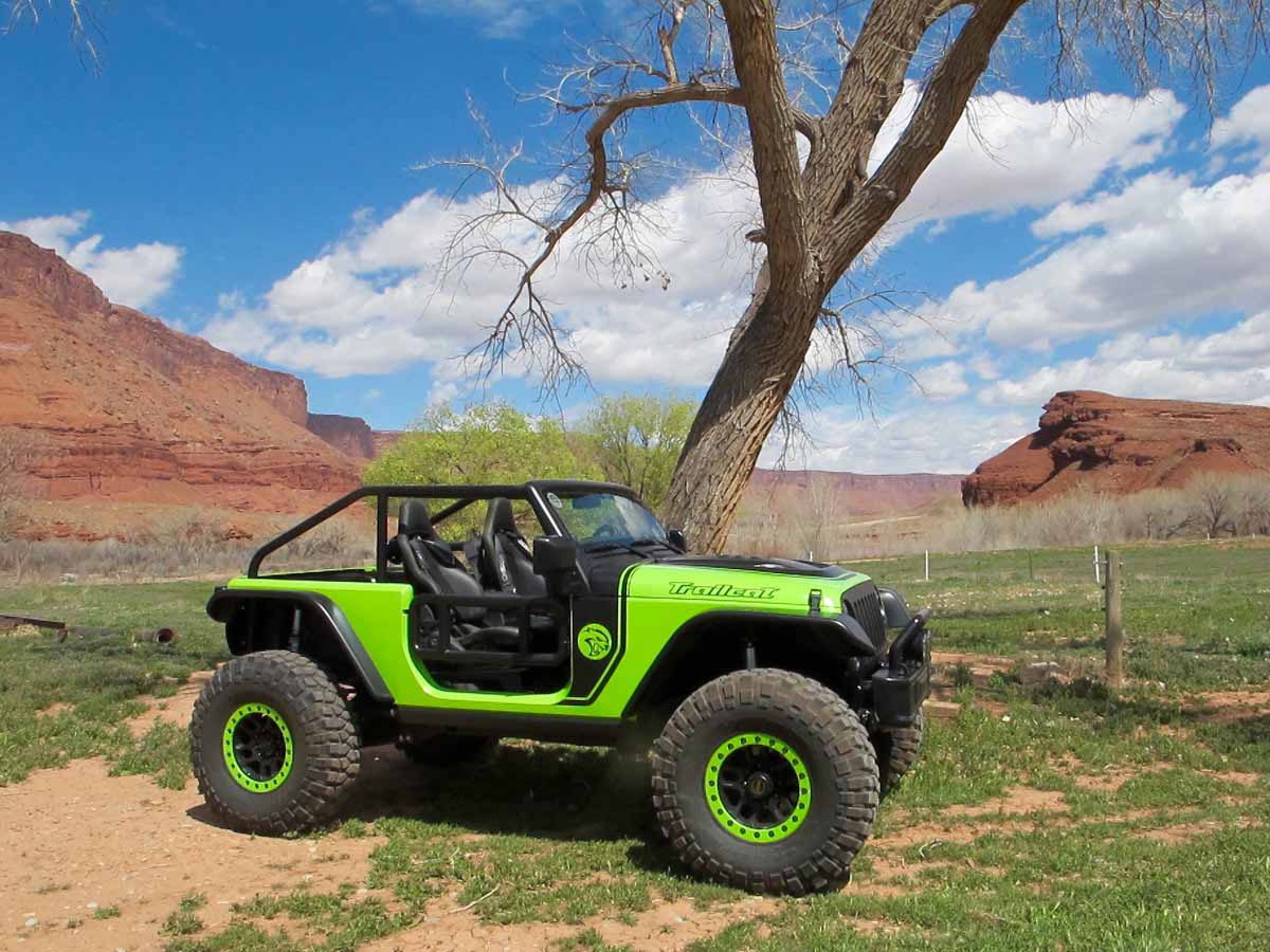 Jeep Trailcat con motor de Hellcat