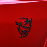 2018 Dodge Challenger SRT Demon fender logo.