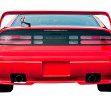 La trasera fue uno de los elementos más característicos del diseño atemporal del 300ZX Z32, por lo que se rescató para el próximo Z. El diseño de aquel entonces fue obra de Isao Sono y Toshio Yamashita.