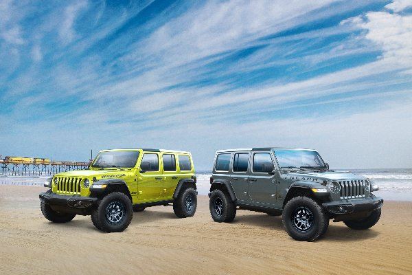 Jeep Wrangler High Tide y Jeep Beach