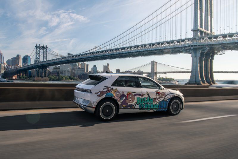 Hyundai art cars