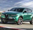 2024 Alfa Romeo Tonale on track front three quarter (European spec shown)