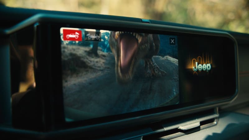 Campaña Jurassic World Rebirth de Jeep