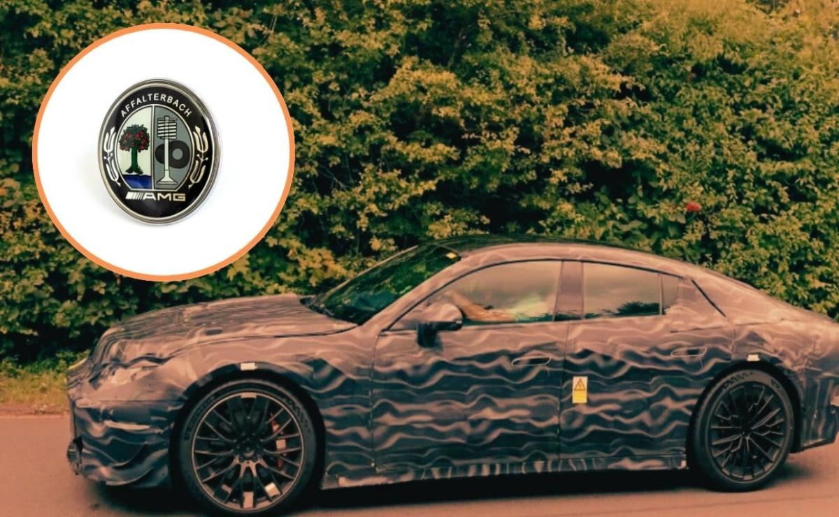 AMG GT eléctrico de 4 puertas cazado en los Alpes: ¿el nuevo rival del Porsche Taycan?