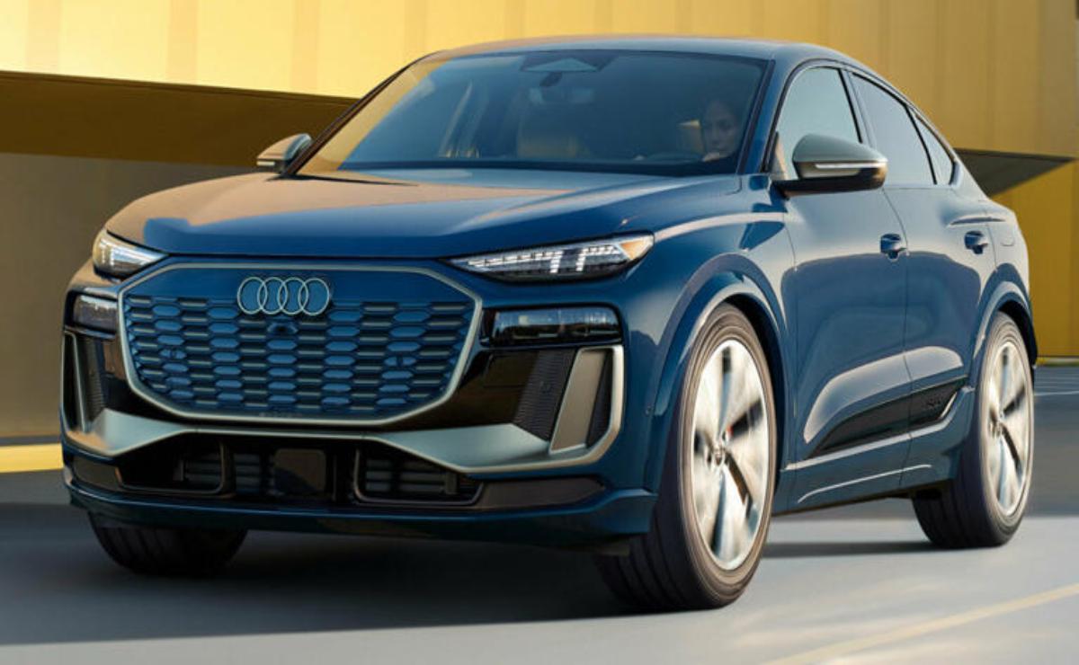 El Audi Q6 Sportback e-tron llega a EE. UU. con hasta 509 CV y aceleración de 0 a 60 mph en 4,1 segundos.