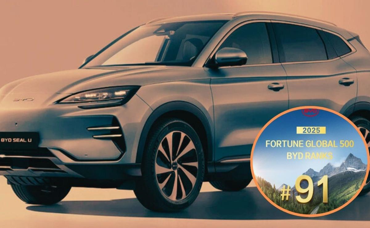 BYD Asciende al Puesto 91 en la Lista Fortune Global 500 de 2025: Líder Mundial en Vehículos Eléctricos.