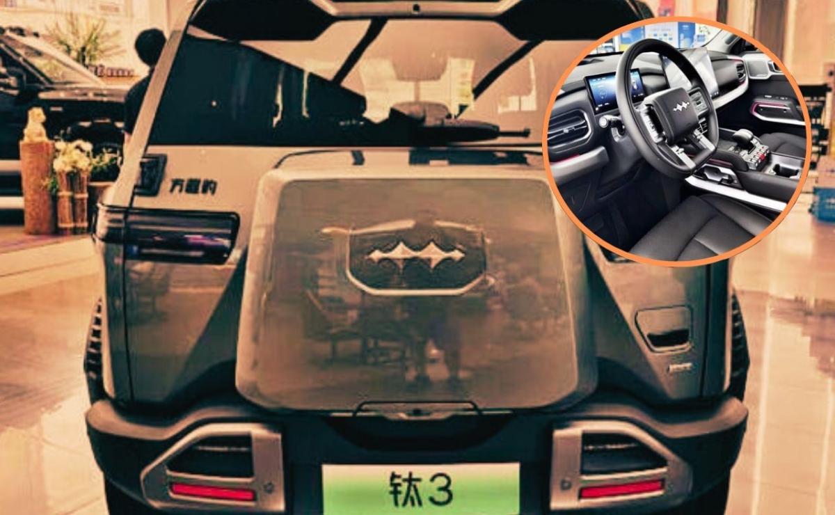 El Fang Cheng Bao Tai 3: el SUV chino que revoluciona el diseño con inspiración en drones y aviones.