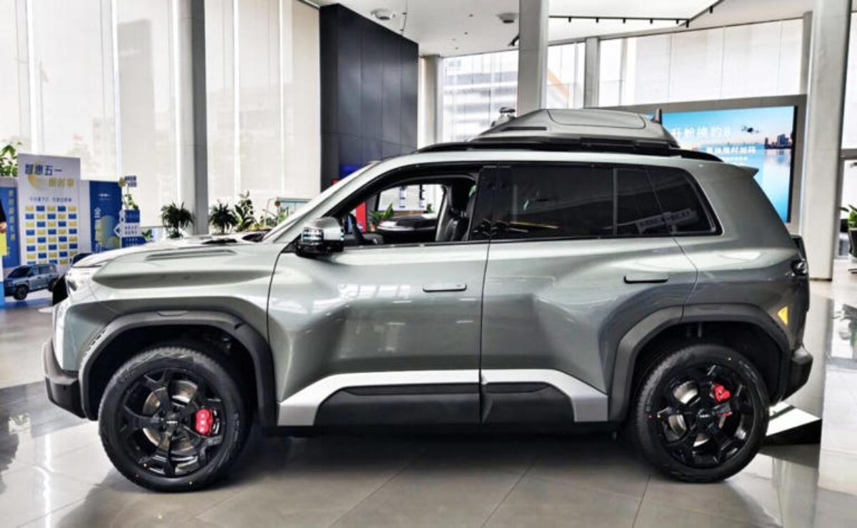 El Fang Cheng Bao Tai 3: el SUV chino que revoluciona el diseño con inspiración en drones y aviones.