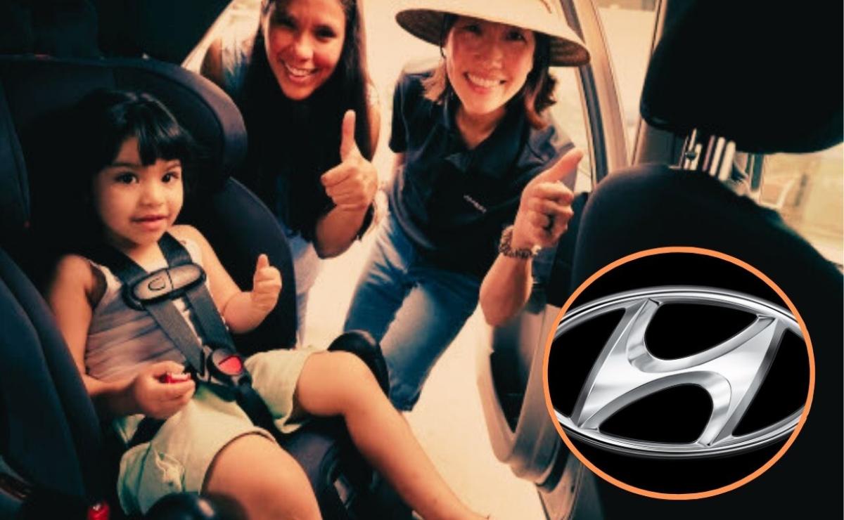 Hyundai y el Hospital Infantil de Los Ángeles promueven la seguridad infantil con un evento sobre asientos de auto.