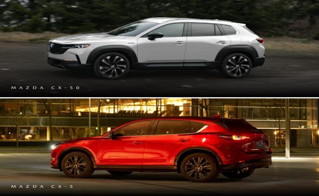 ¿Mazda CX-50 y CX-5: Puede coexistir la dupla de SUV compactos en EE. UU.?