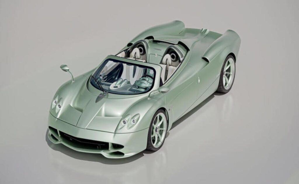 Pagani Huayra Codalunga Speedster: El superdeportivo descapotable de ensueño.